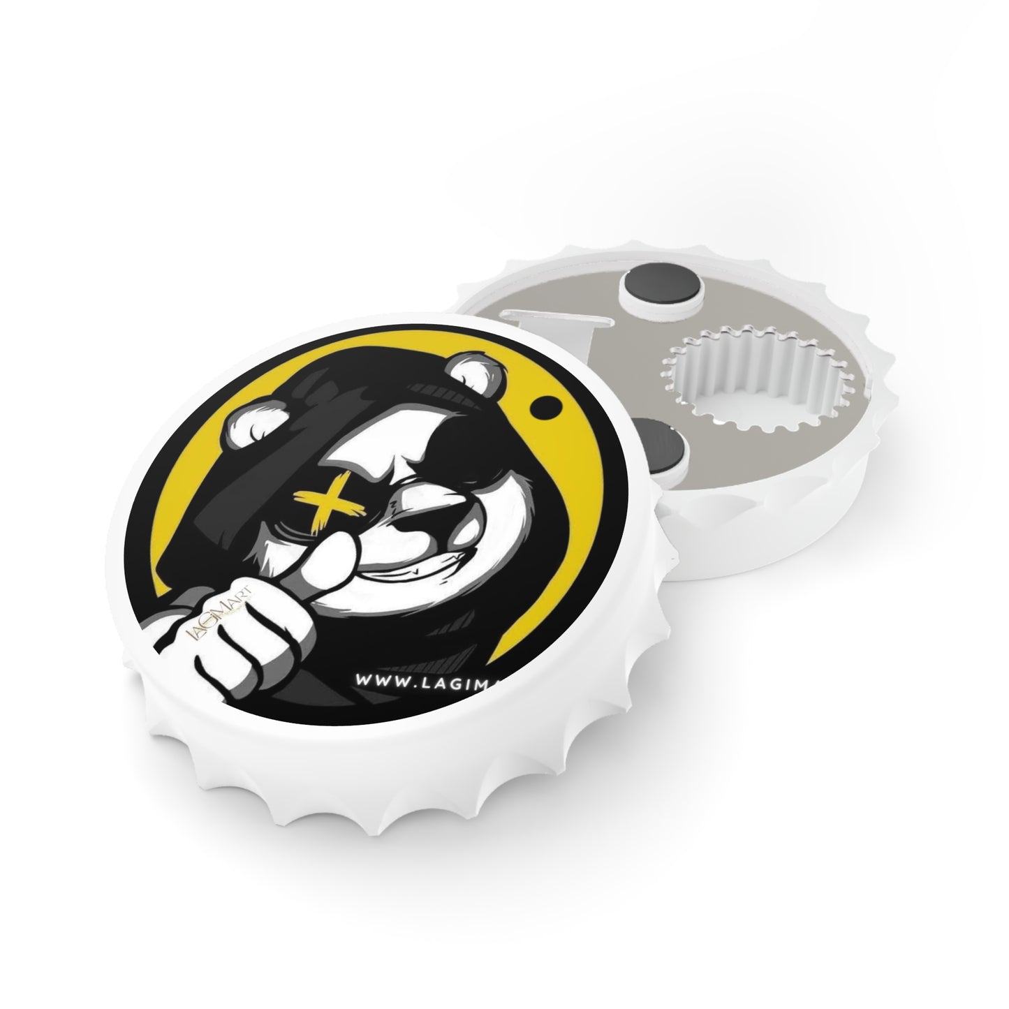 Lagimart's panda official mascotte - Bottle Opener Lagimart