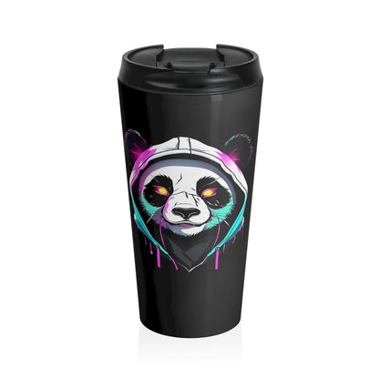 It' panda time - Steel Travel Mug