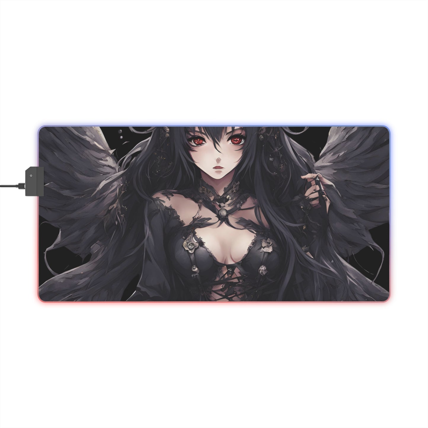 Anime dark angel - Gaming Mouse Pad!