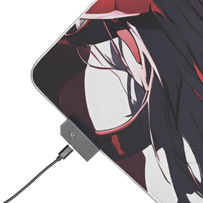 Anime girl dark - Gaming Mouse Pad!