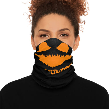 Scary halloween - Tube Scarf Dolomiti village black